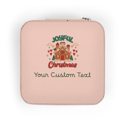 Personalized Christmas Jewelry Travel Case