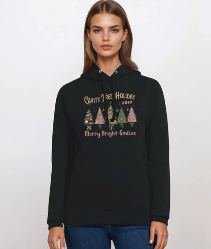 Premium Womens Pullover Hoodie Black