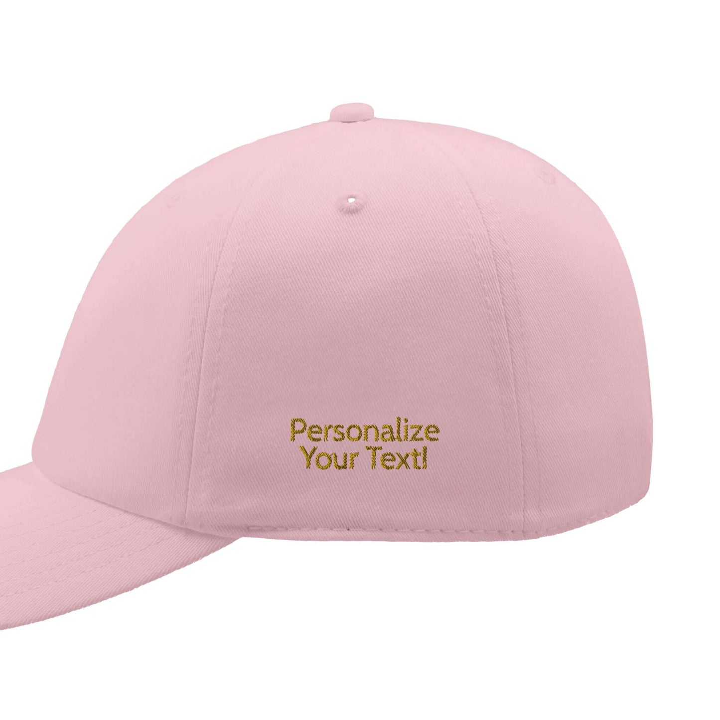 Personalized RDH Dental Dad Cap in pink with custom text embroidery option available for personalization.