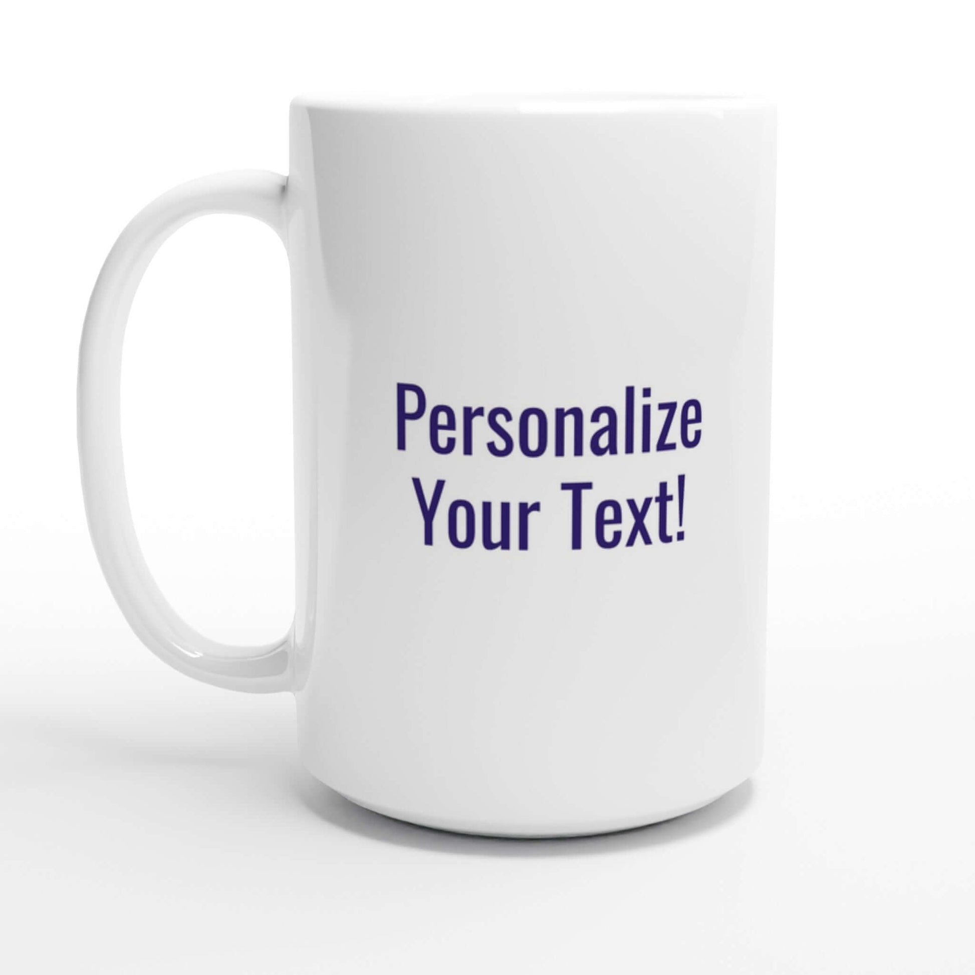 Personalized White 15oz Ceramic Mug - Teeth Fairy Dentist Adventure